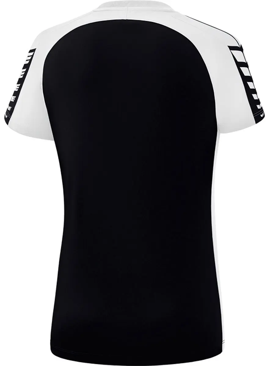 Erima Six Wings T-Shirt Dames - Zwart 36