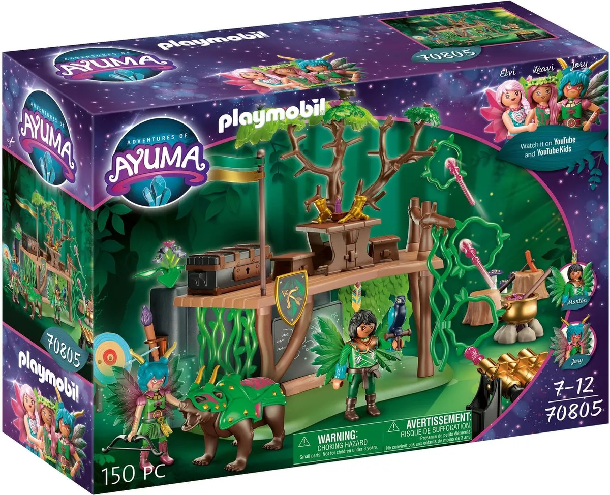 Playmobil Adventures of Ayuma Trainingskamp 70805