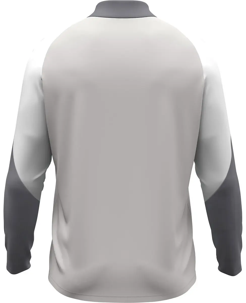 Jako Dynamic Ziptop Dames - Lichtgrijs/Wit - Maat L