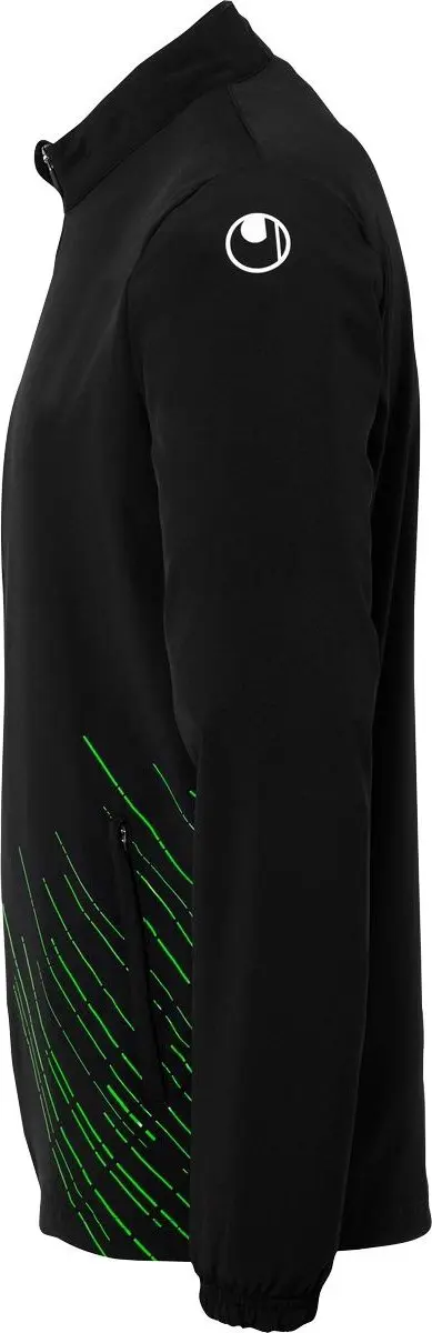 Uhlsport Score 26 Evo Presentatiejack Heren - M - Zwart/Fluo Groen