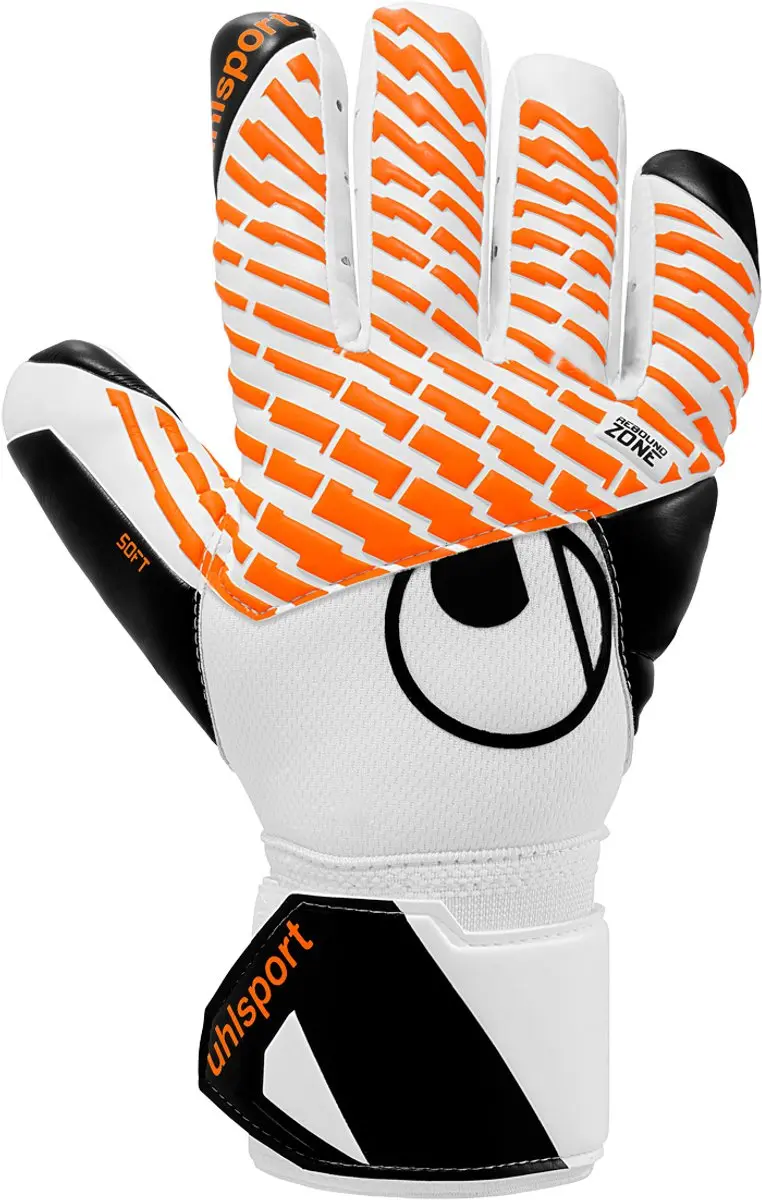 Uhlsport FM Soft HN Comp White/Black/Fluo Orange Keepershandschoenen