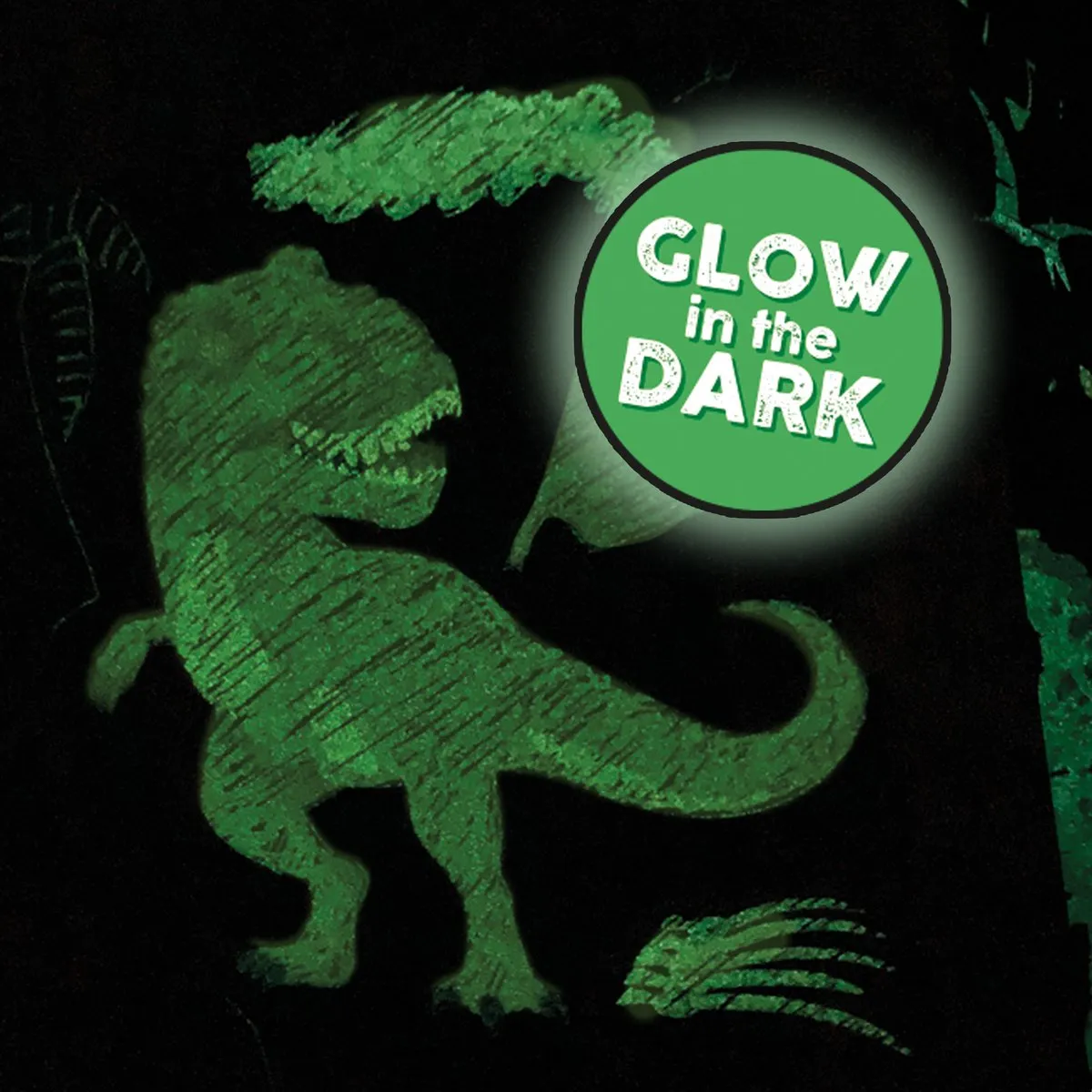 SES Creative Glow in the Dark Dinos Scratchkaarten - 6 Stuks
