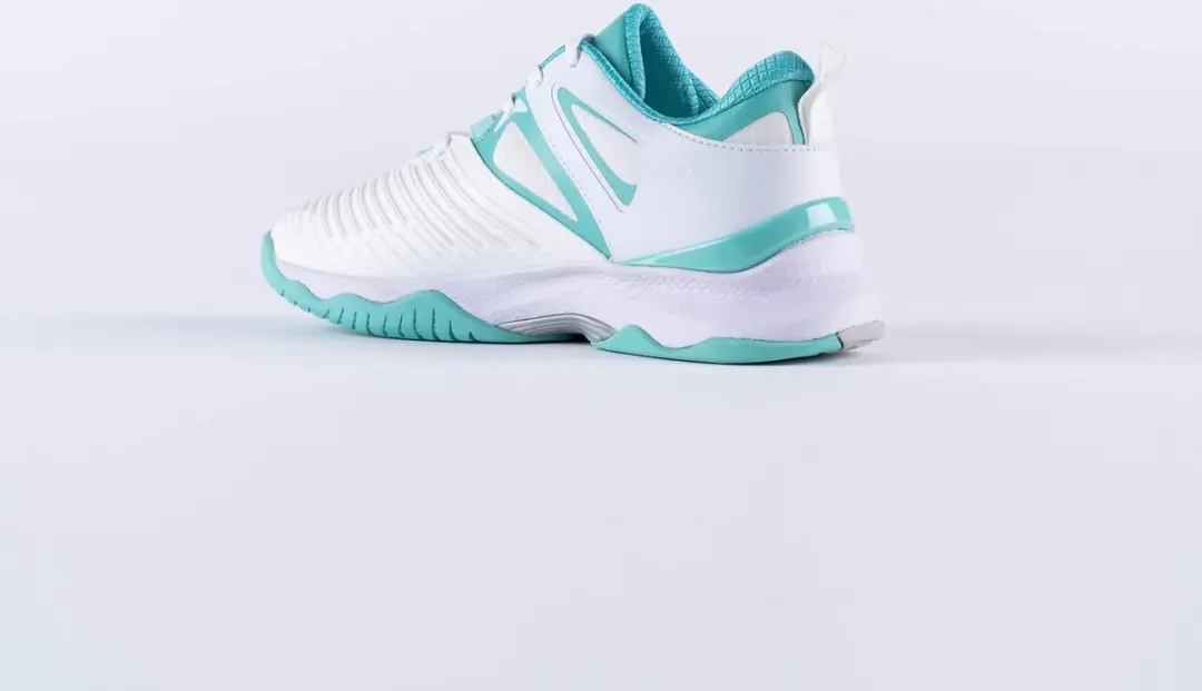 Gilbert Netball Sz 8 - Wit/Aqua - afbeelding 2 van 3