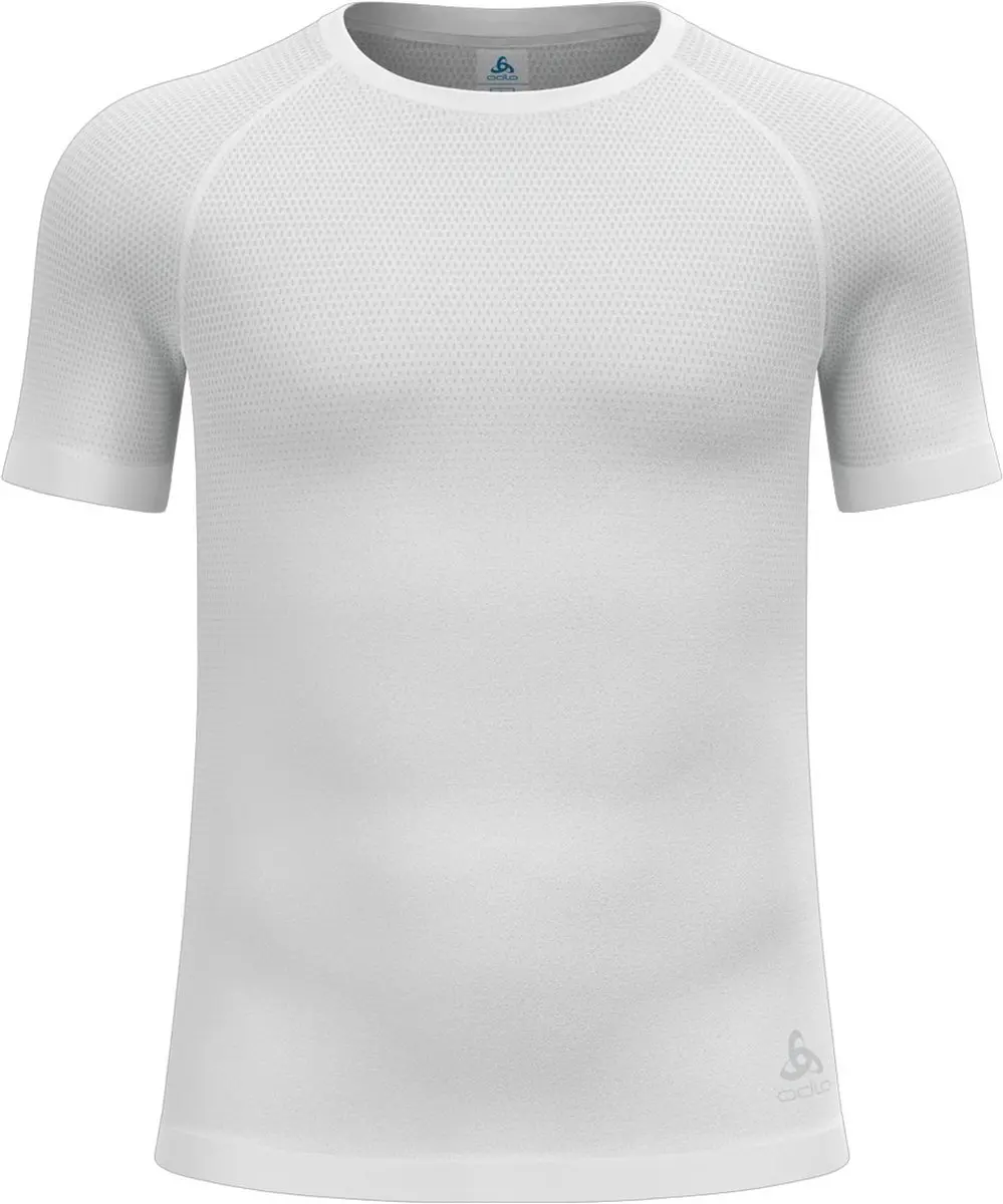 ODLO Bl Top Crew Neck S/S Performance Light Eco 188792 - XL - Wit - afbeelding 6 van 6