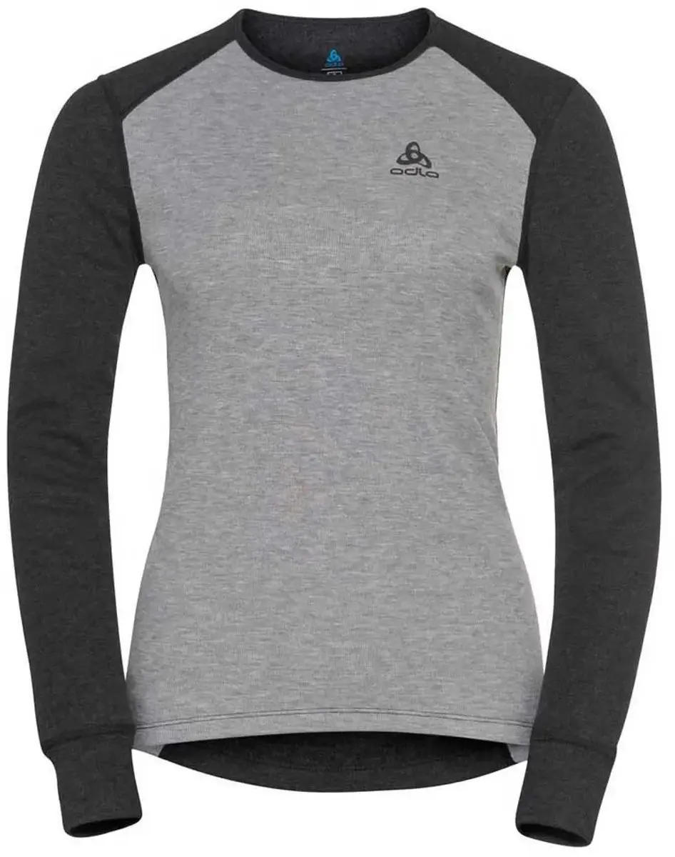 ODLO Active Warm Eco Set Dames - M - Dark Grey Melange - afbeelding 3 van 6