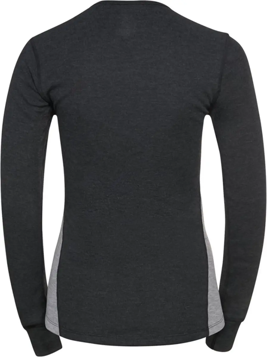 ODLO Active Warm Eco Set Dames - M - Dark Grey Melange - afbeelding 6 van 6