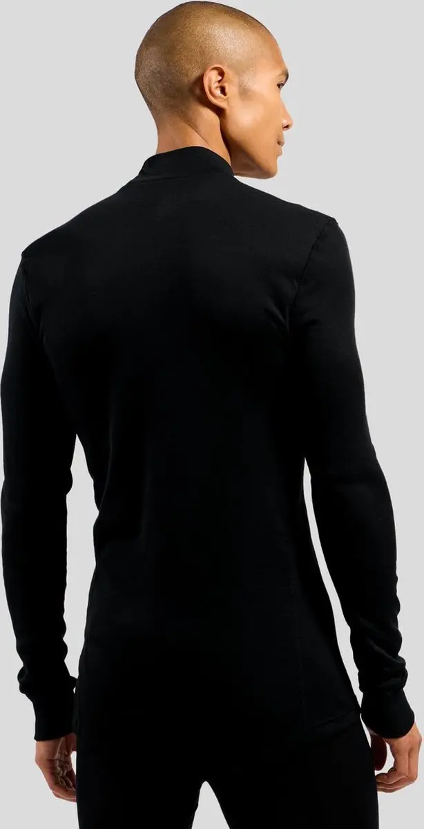 ODLO Active Warm Col Thermoshirt Heren XXL - Zwart - afbeelding 6 van 6