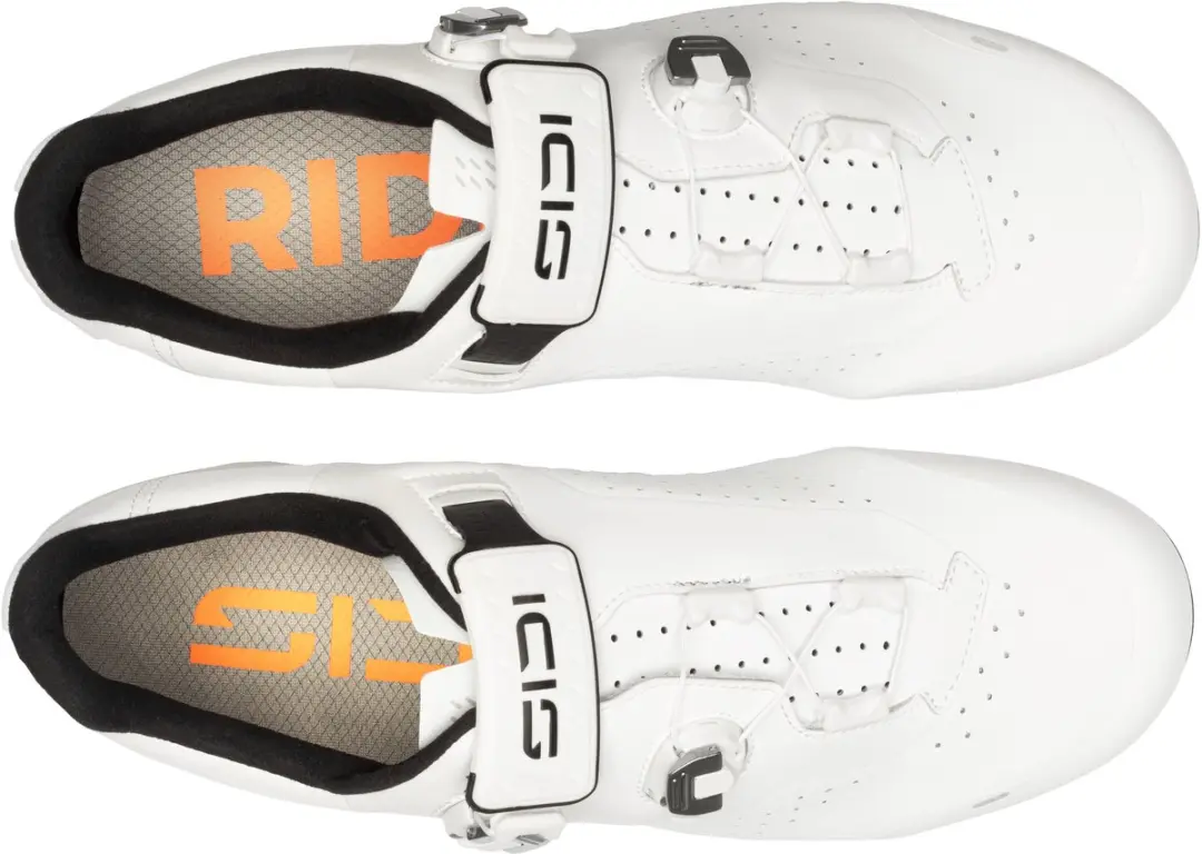 Sidi Genius X Heren Fietsschoenen 42 - Wit - Carbon Zool