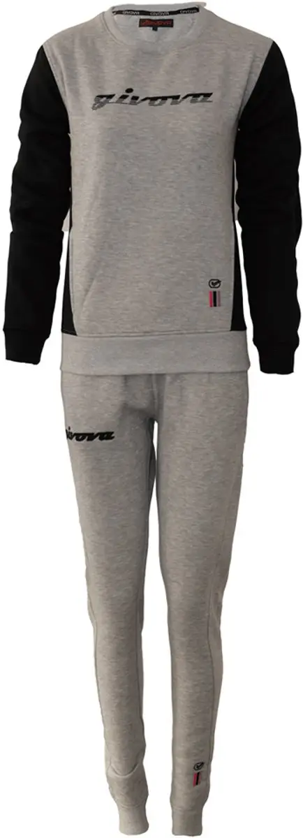 Givova 102 Trainingspak Wit,Zwart S Vrouw