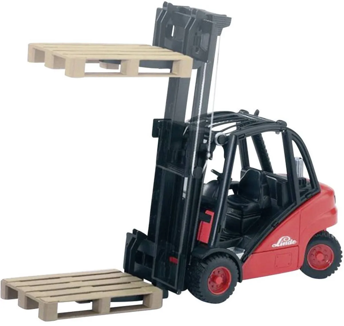 Bruder 2511 Linde Vorkheftruck - Rood