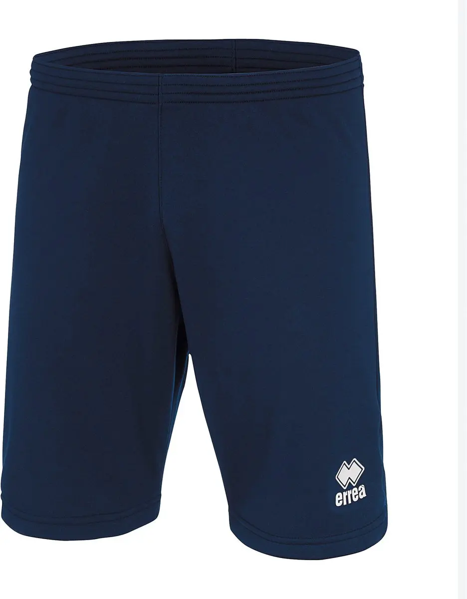 Errea Core Bermuda Jr Trainingsbroek XS - Blauw