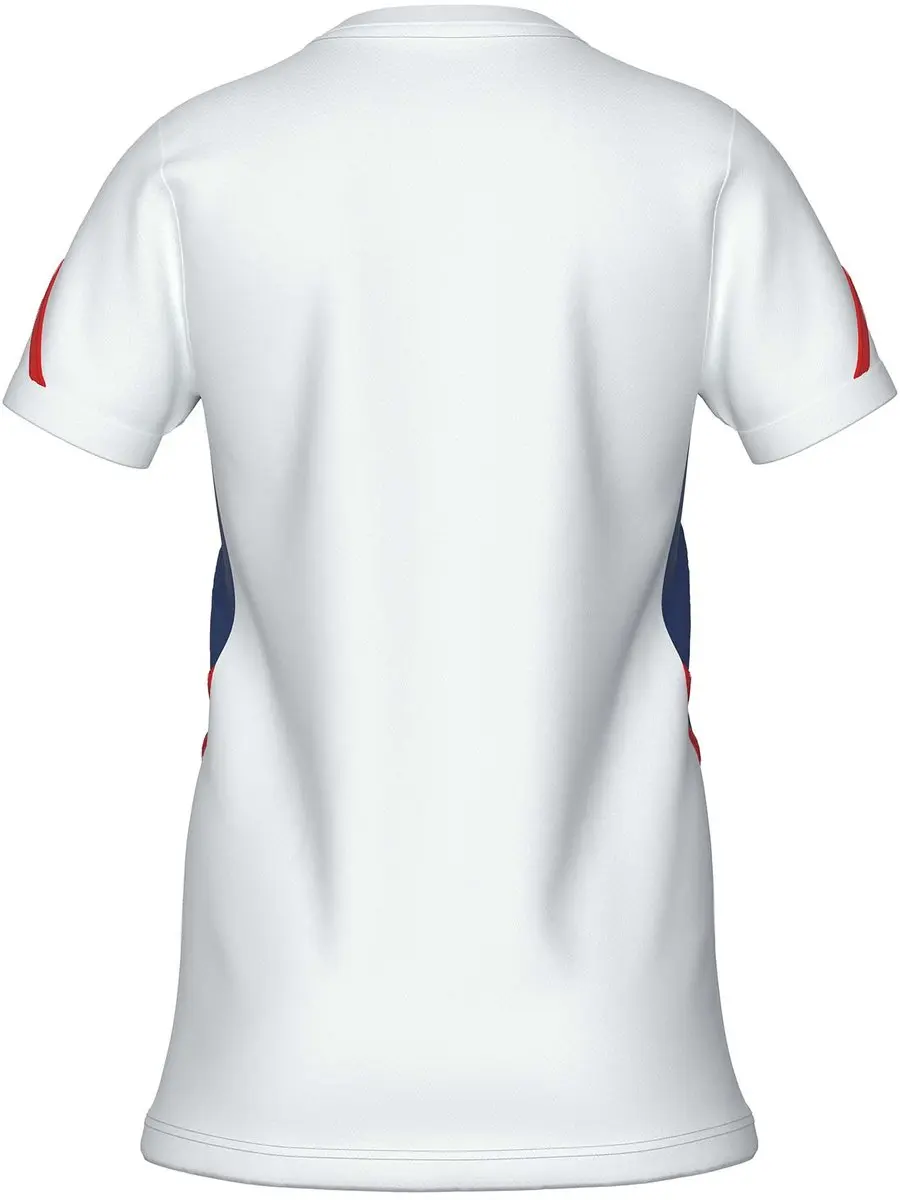 Errea Corinne Shirt Dames Korte Mouw - Wit