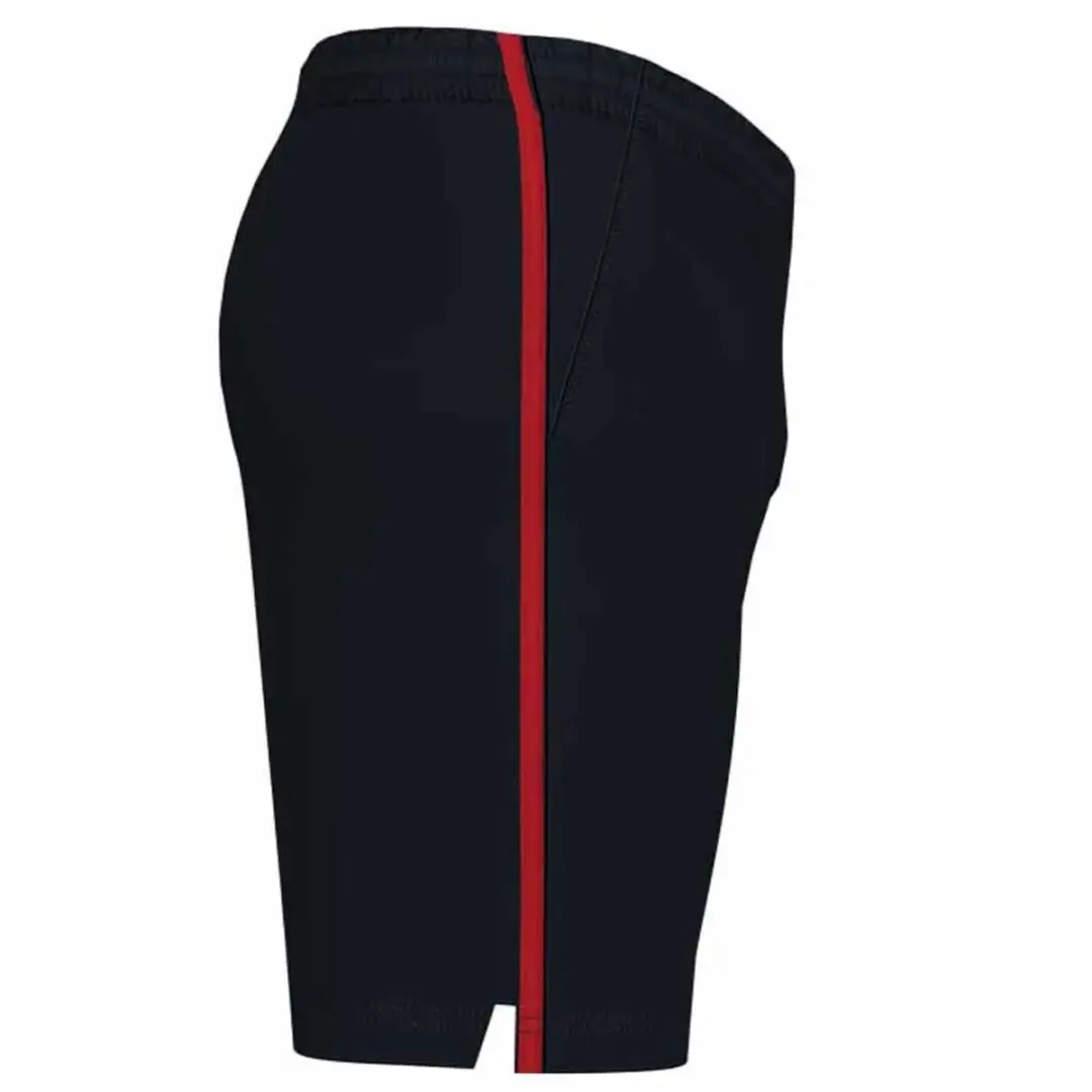 Joma Open III Korte Broek M - Zwart/Rood - afbeelding 3 van 6