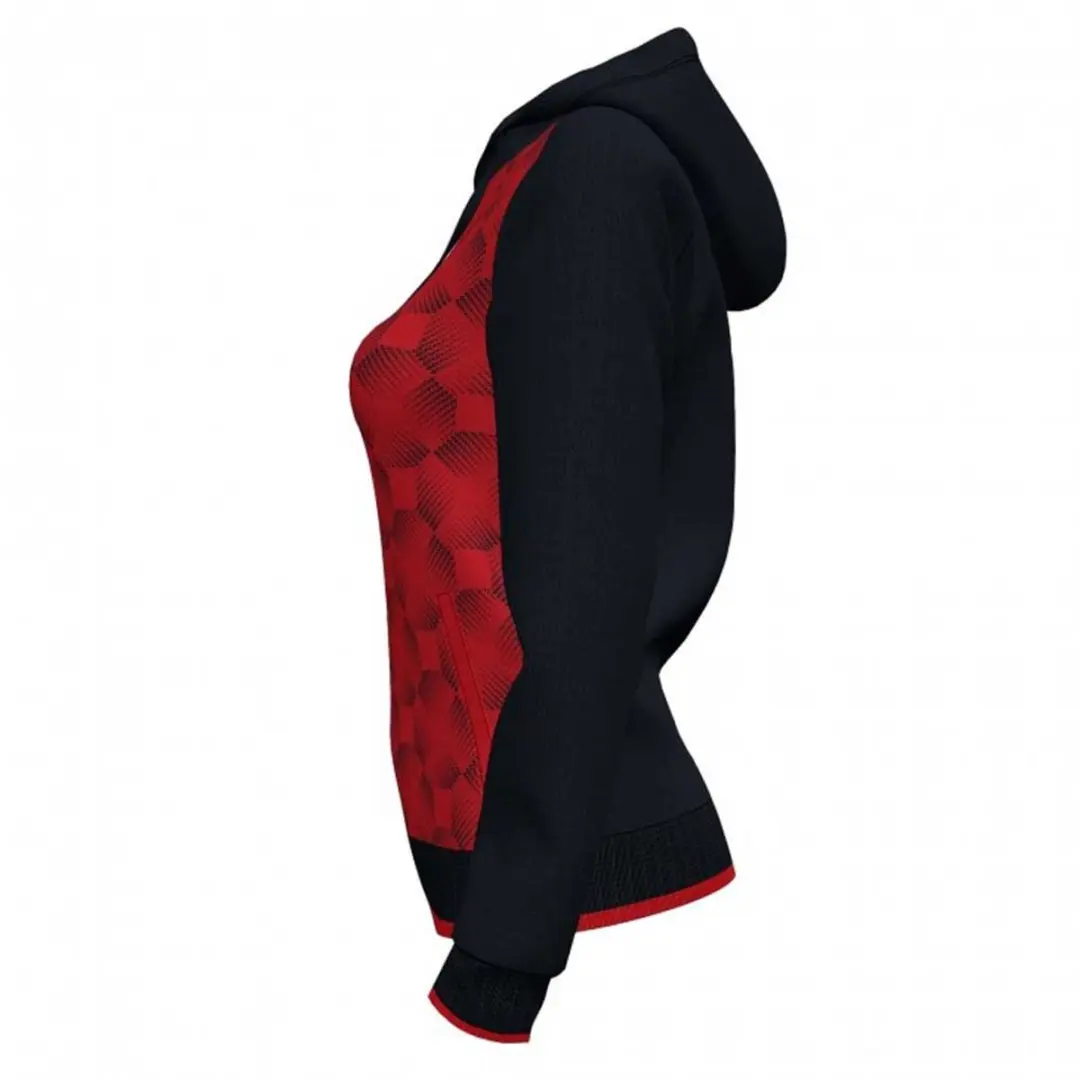 Joma Supernova III Sweatshirt - Rood/Zwart - 11-12 jaar - afbeelding 4 van 6