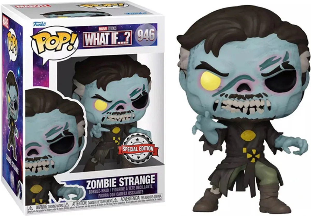 Funko Pop! Marvel What If..? Zombie Strange #946
