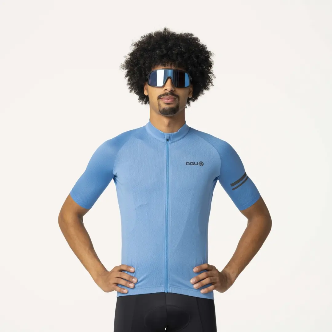 AGU Core Fietsshirt Heren - Korte mouwen 45319200-051-04 - Tranquil Blue