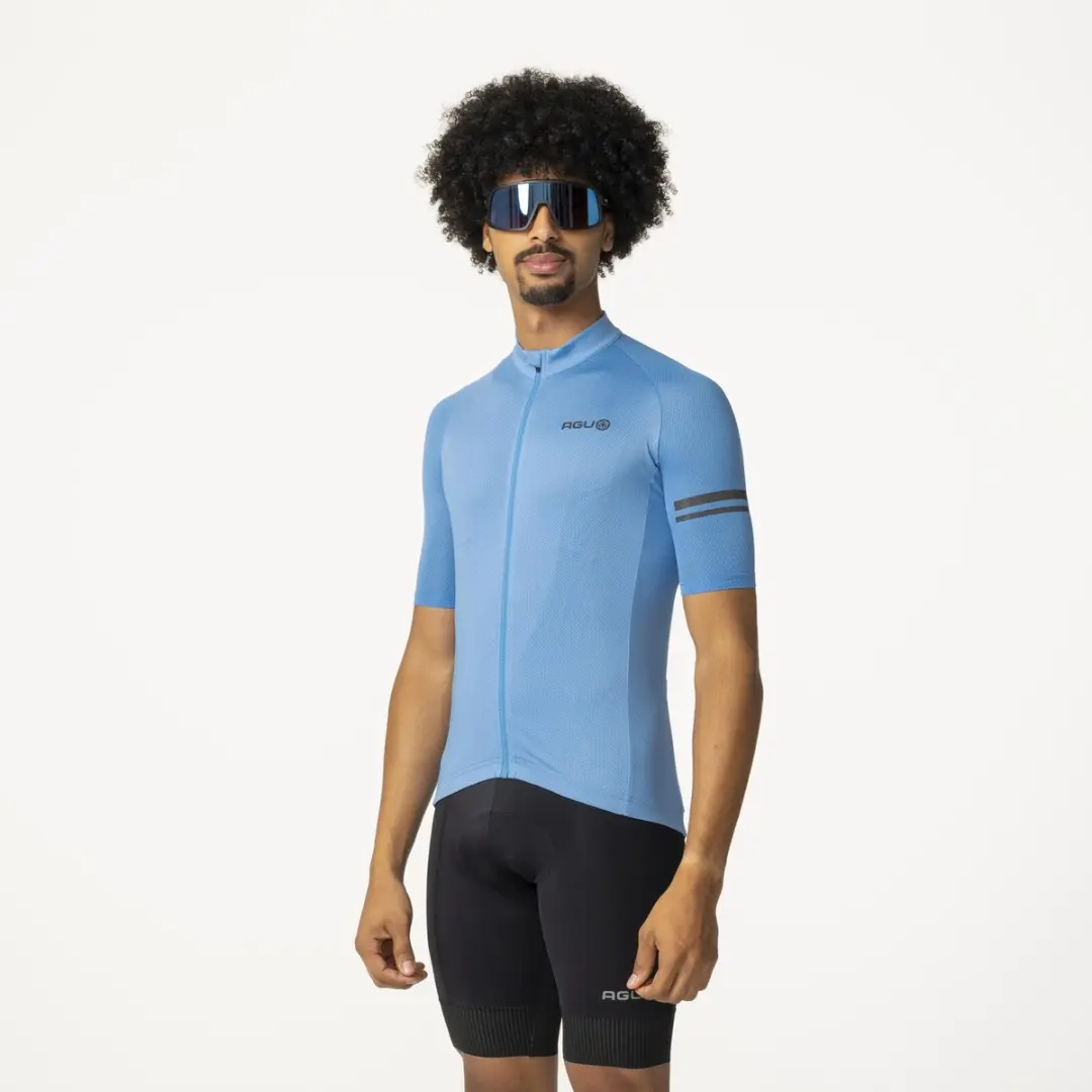 AGU Core Fietsshirt Heren - Korte mouwen 45319200-051-04 - Tranquil Blue