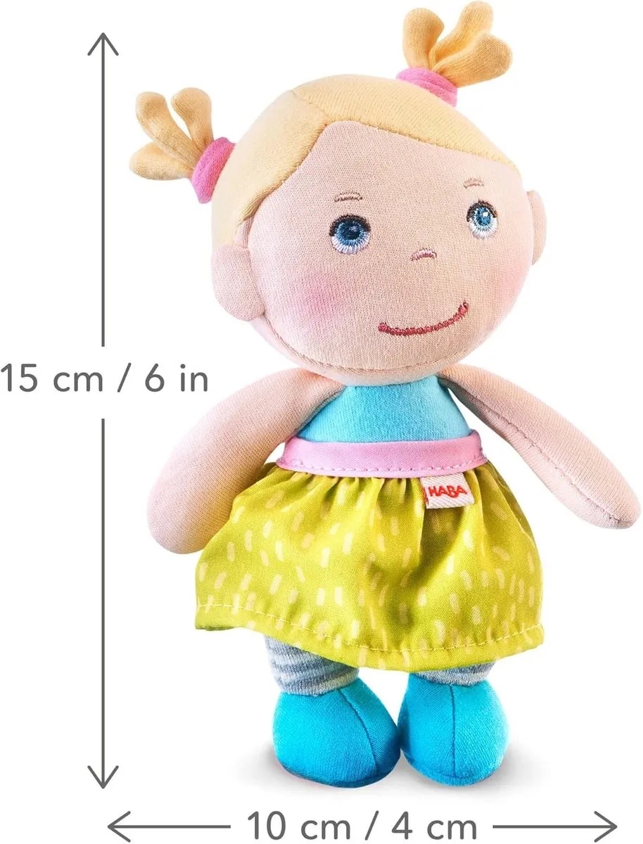 Haba Knuffelpop Talisa Junior 16cm - Multicolor