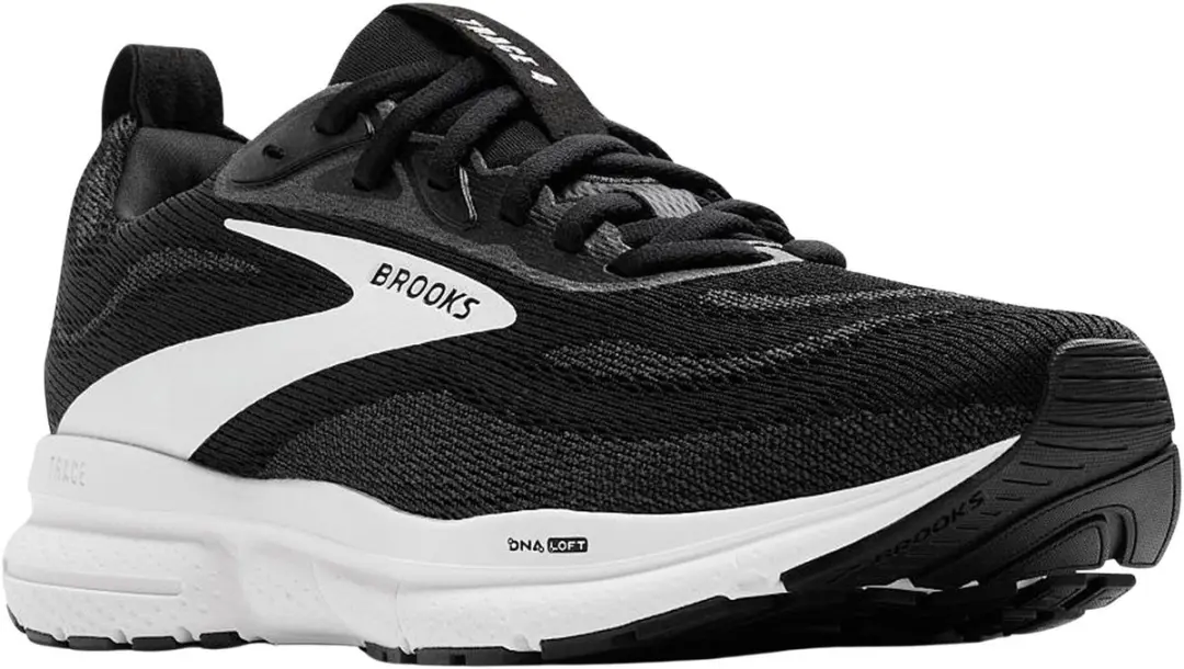 Brooks Trace 4 Dames Hardloopschoenen 43 - Zwart/Wit