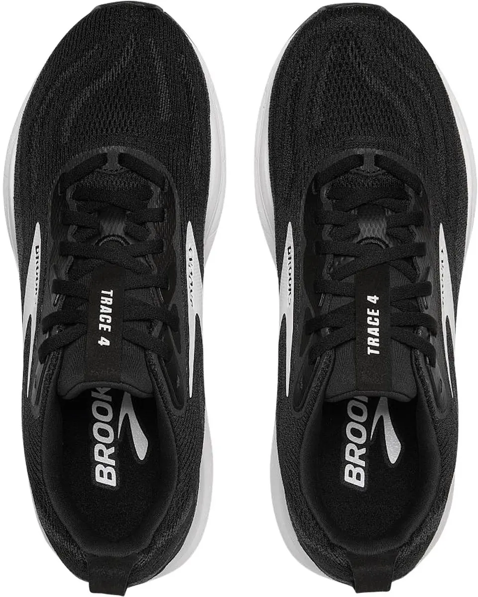 Brooks Trace 4 Dames Hardloopschoenen 43 - Zwart/Wit