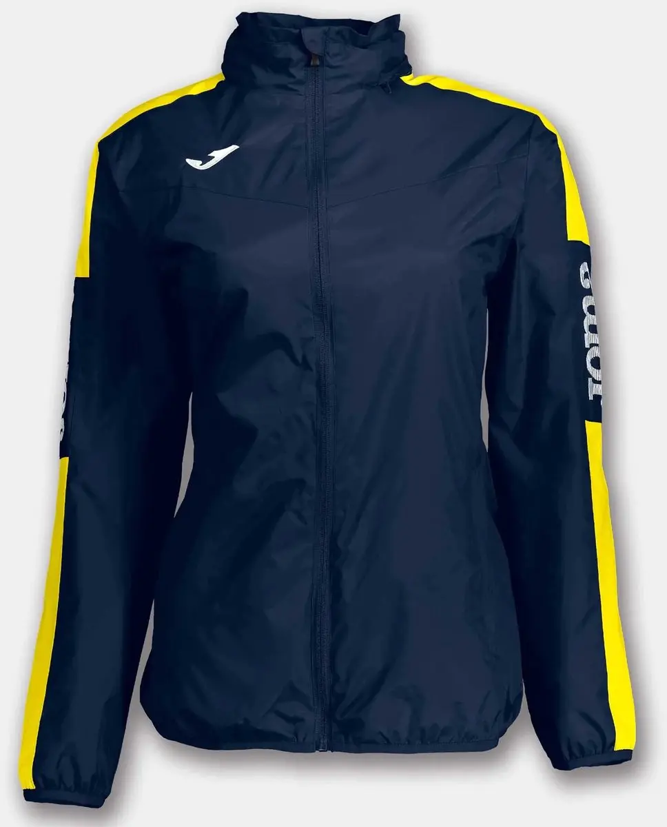 Joma Championship IV Regenjas - 12-14 jaar Meisje - Navy/Yellow