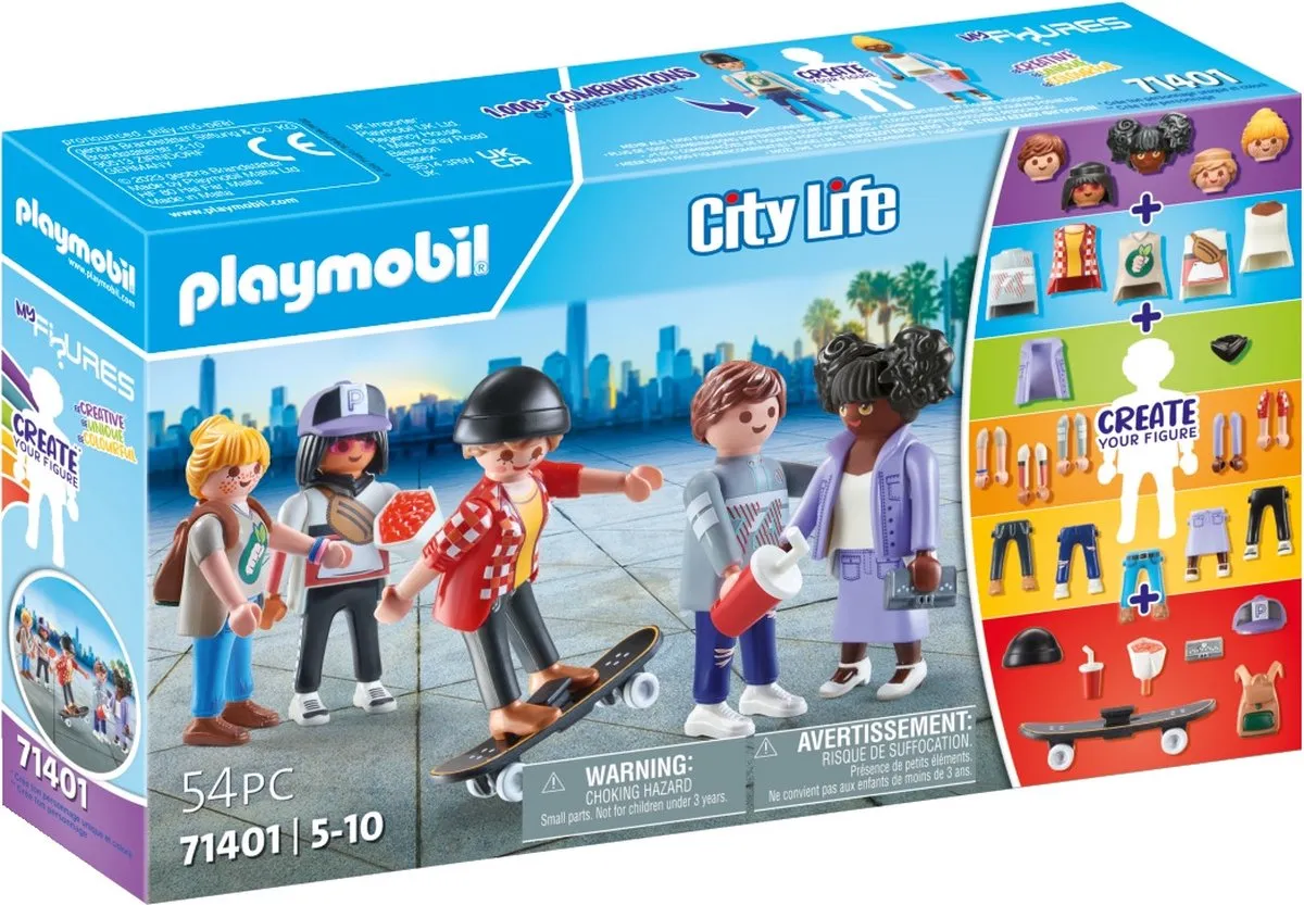 Playmobil My Figures Mode 71401 - Multikleur