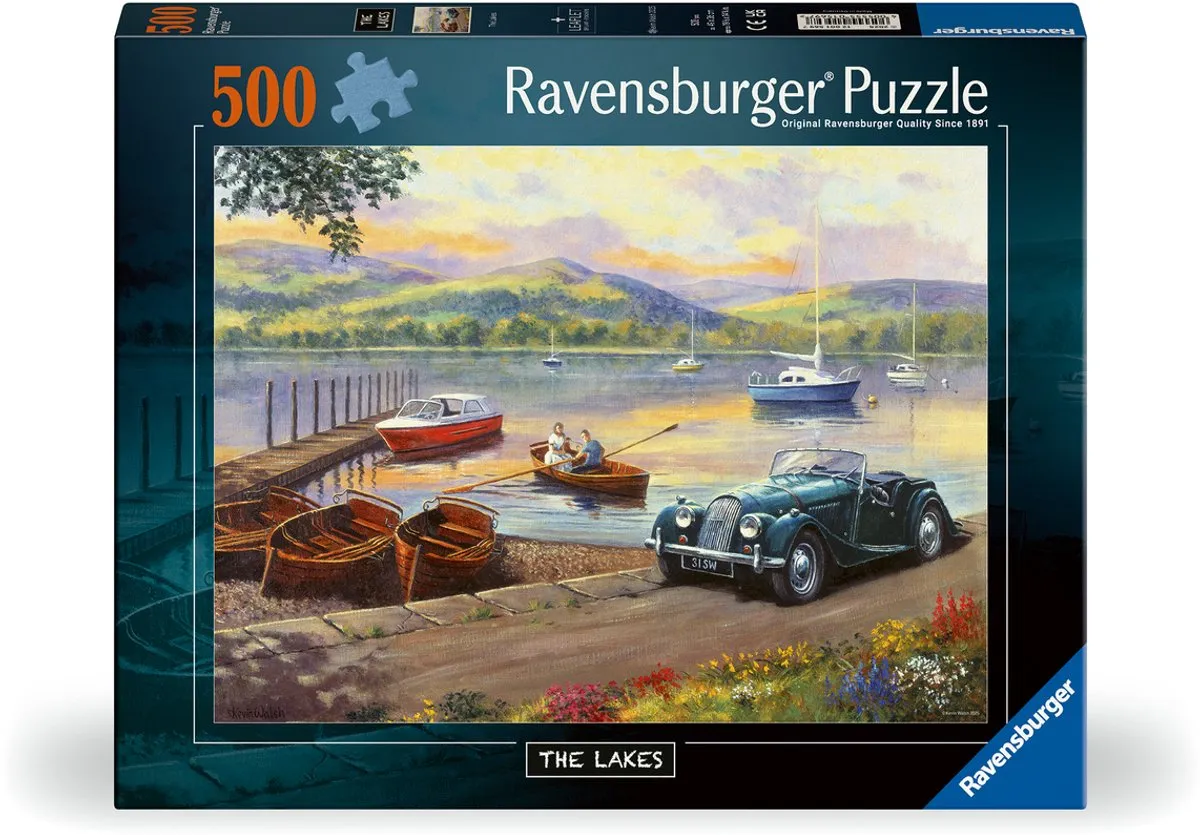 Ravensburger The Lakes Legpuzzel 500 Stuks