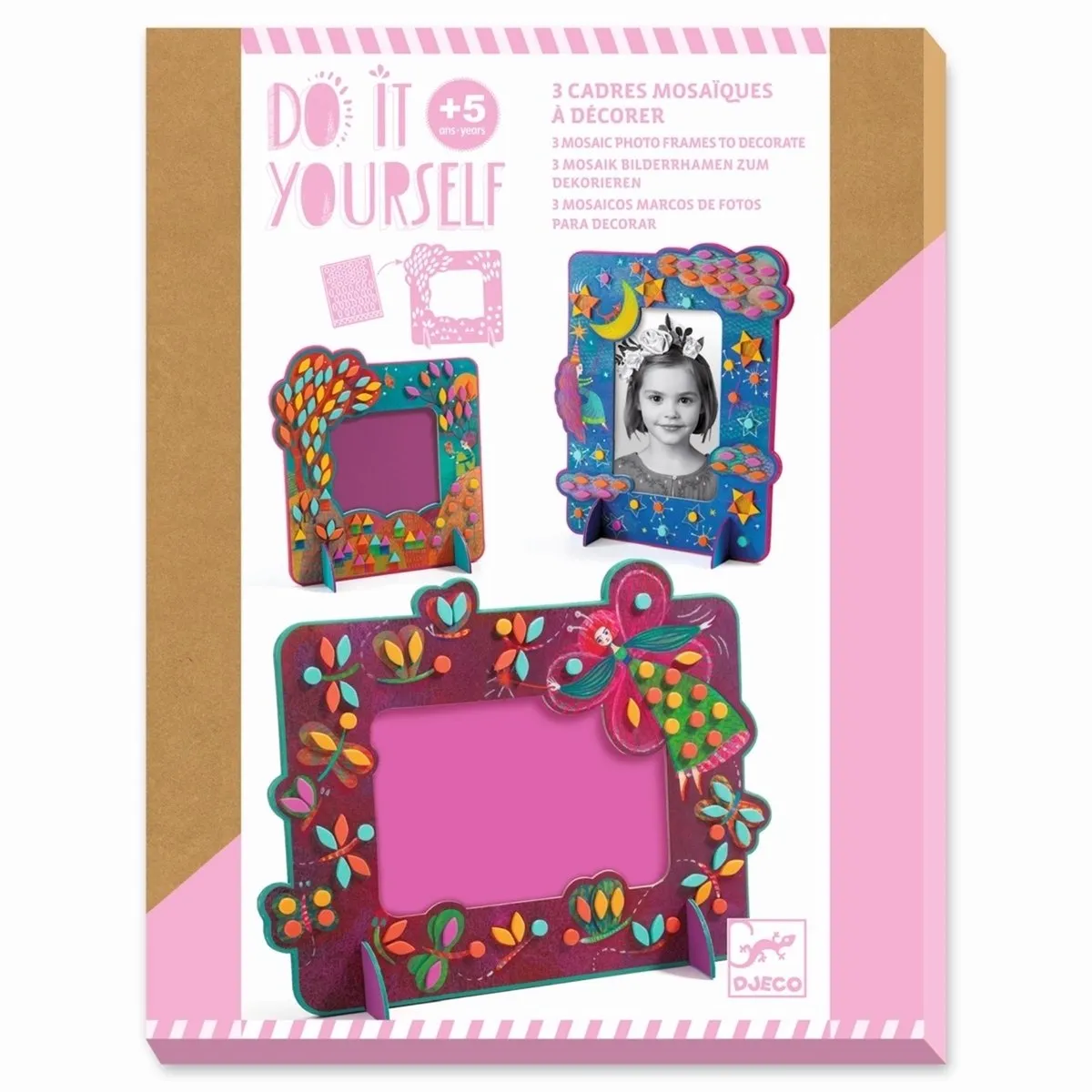 Djeco Fairy-like Mozaïeken & Stickers Multicolor