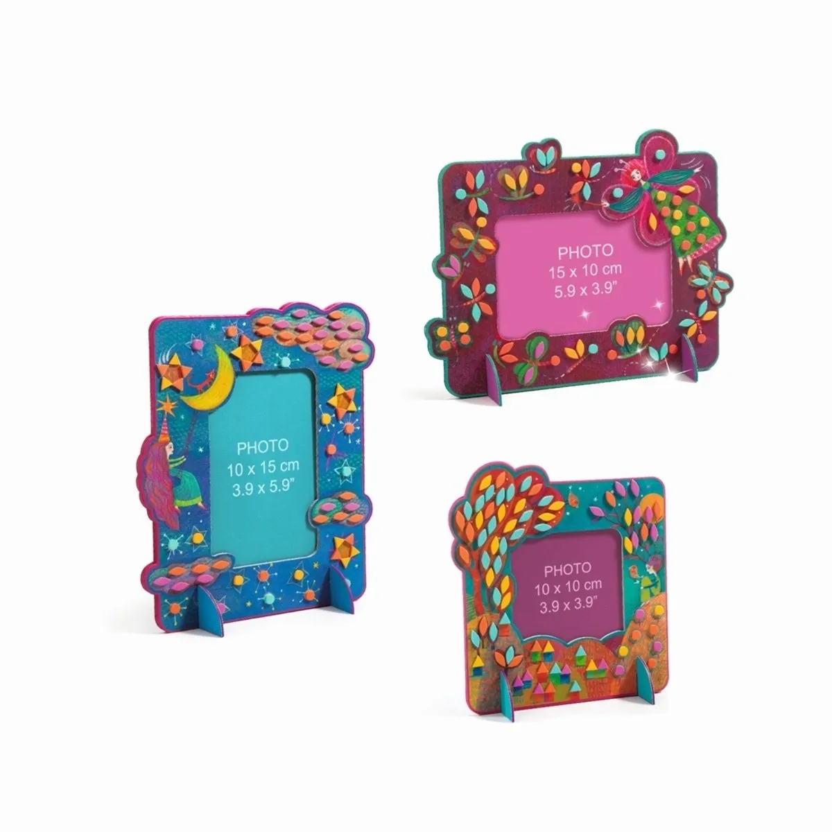 Djeco Fairy-like Mozaïeken & Stickers Multicolor