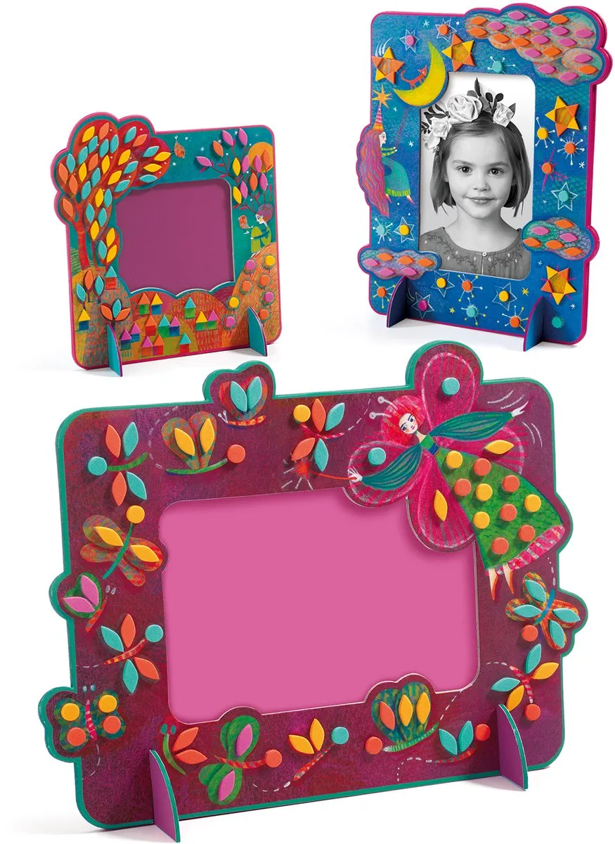 Djeco Fairy-like Mozaïeken & Stickers Multicolor