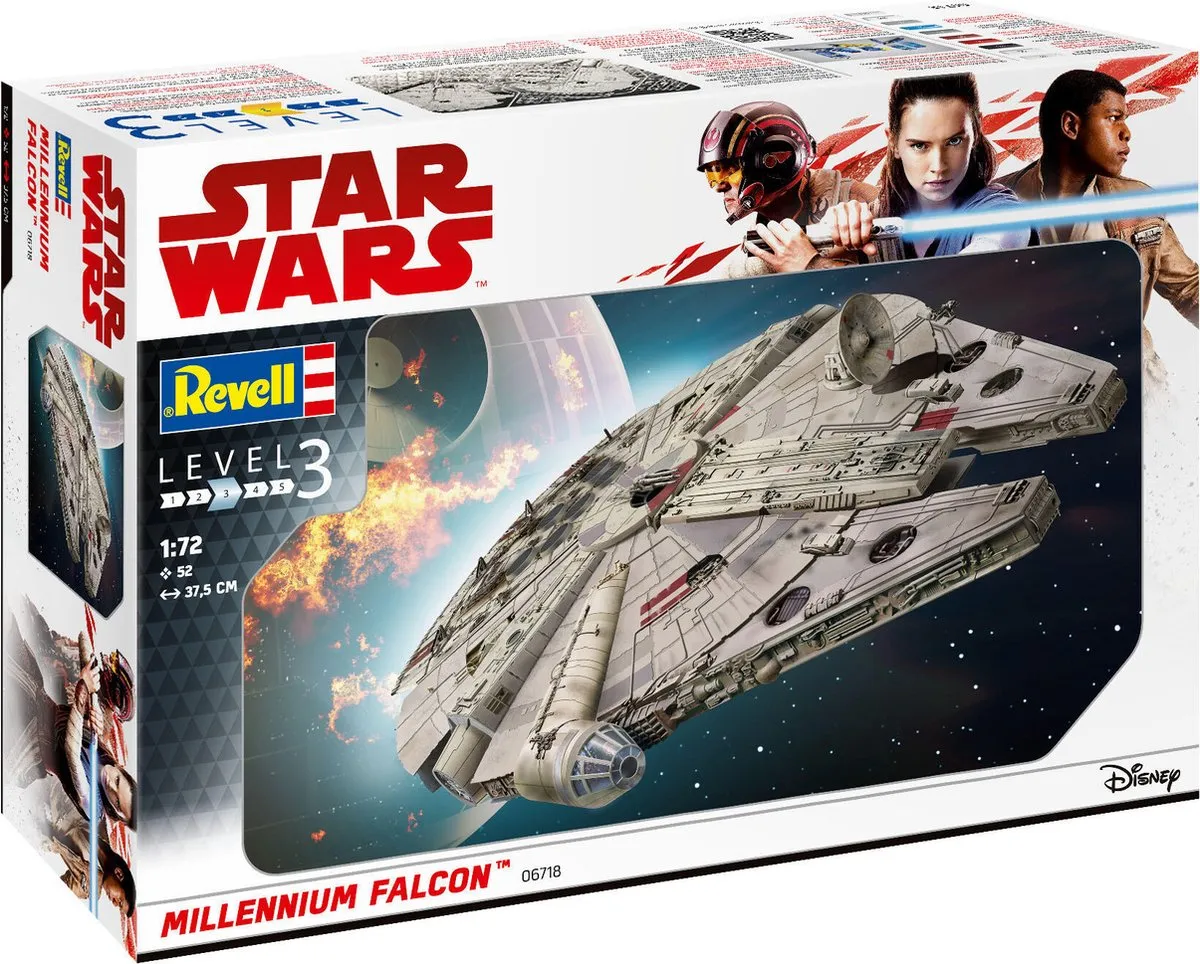 Revell 06718 Star Wars Millennium Falcon Modelbouwpakket 1:72