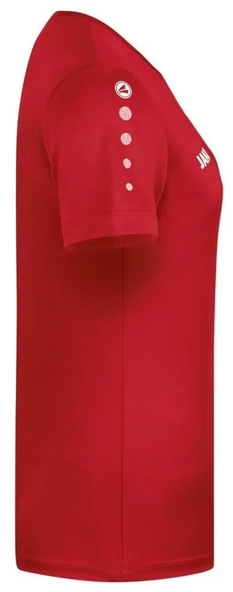 JAKO Team Shirt Dames - Maat S - Rood/Wit