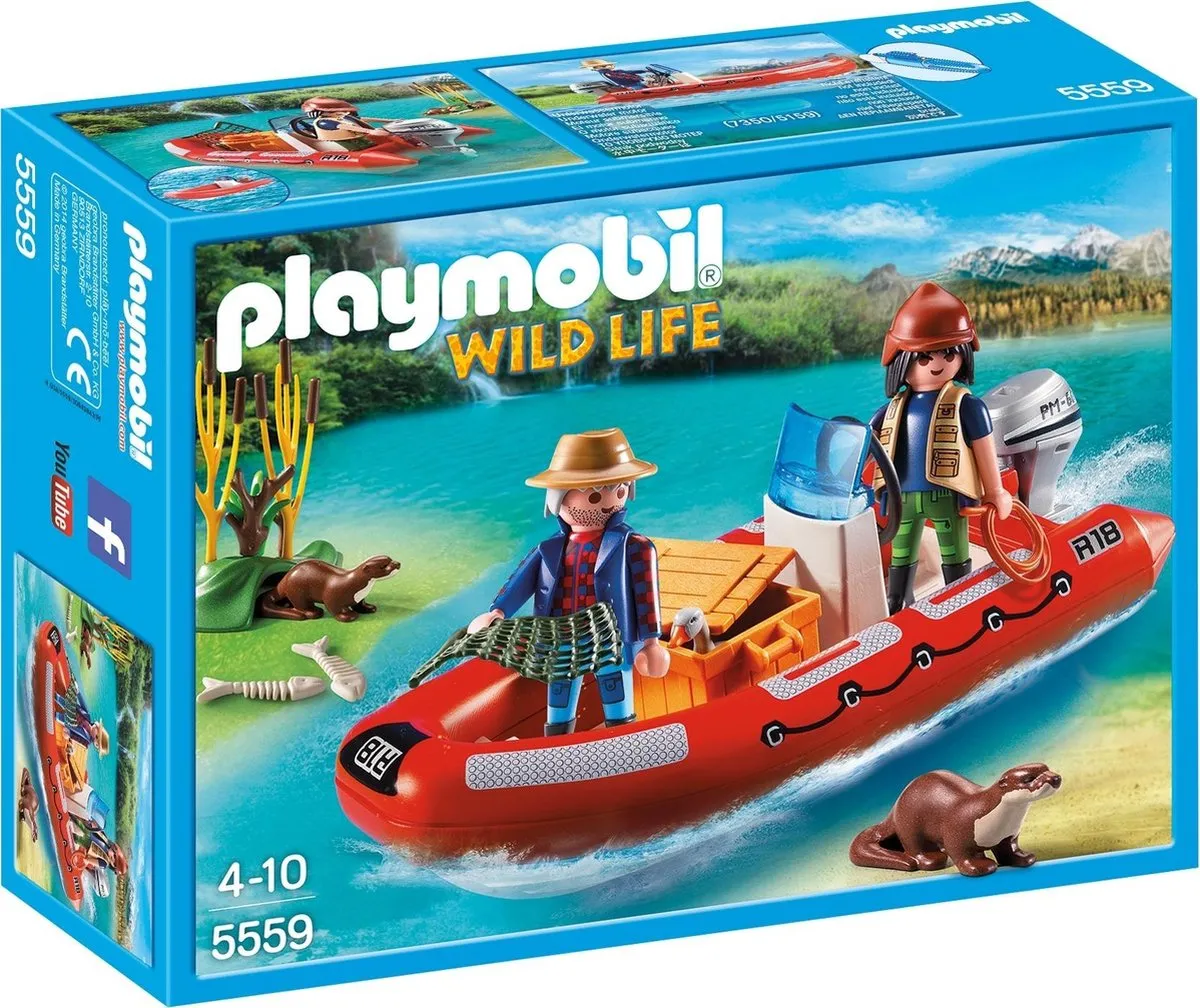 Playmobil Rubberboot met Stropers 5559
