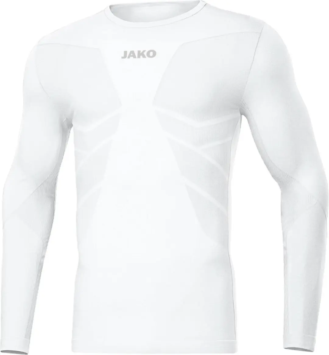 JAKO Comfort 2.0 Longsleeve Heren XXL - Wit