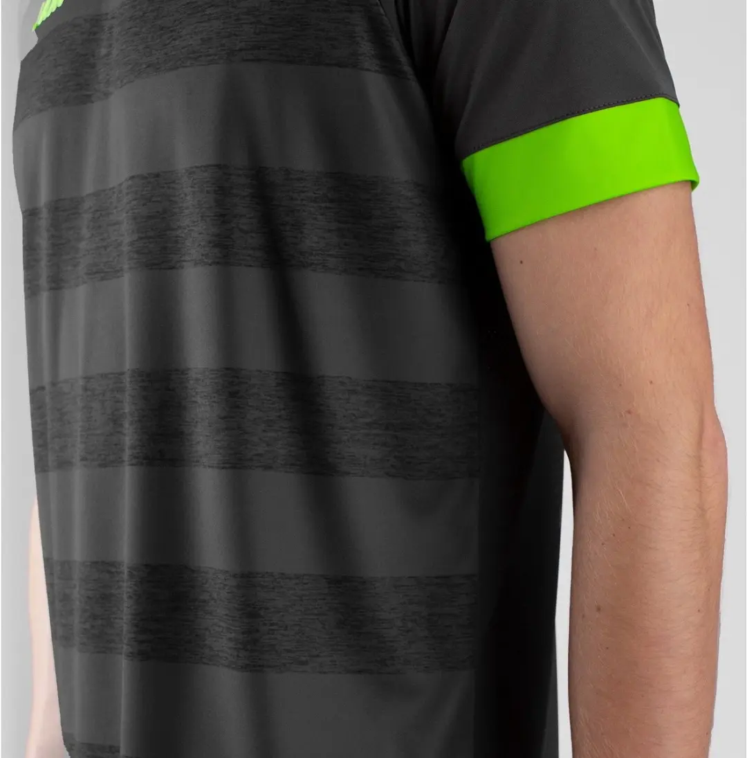 JAKO Celtic Melange Shirt Heren - M - Antraciet