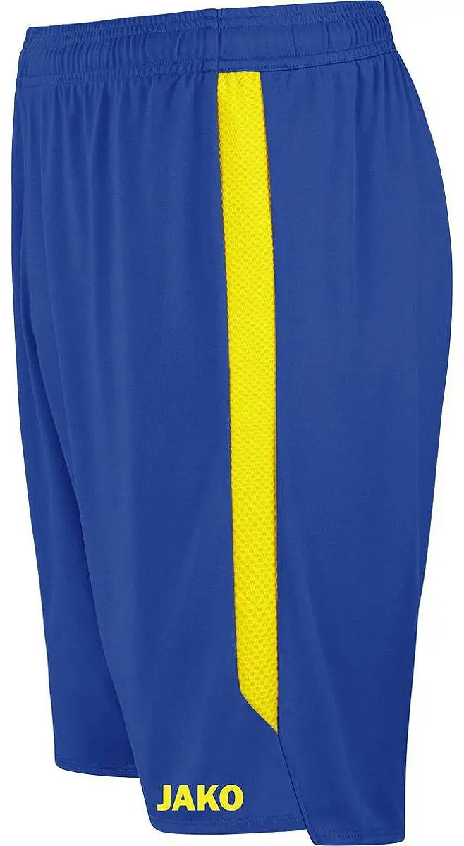 JAKO Power Short Heren - Geel/Royal M