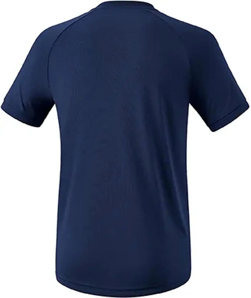 Erima Madrid Heren Shirt Korte Mouw - L - Marine