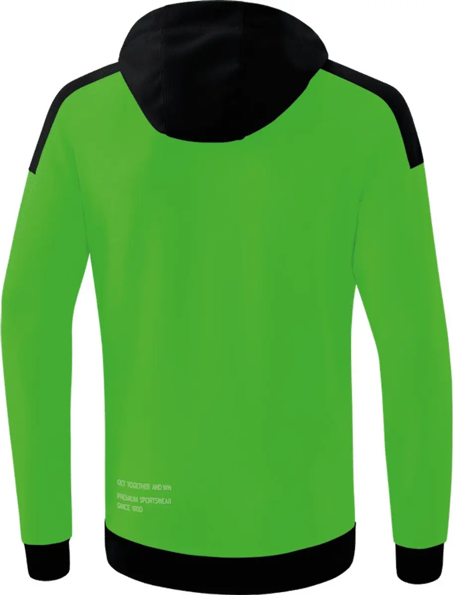 Erima Change Sweatshirt Kinderen 164 - Groen/Zwart/Wit