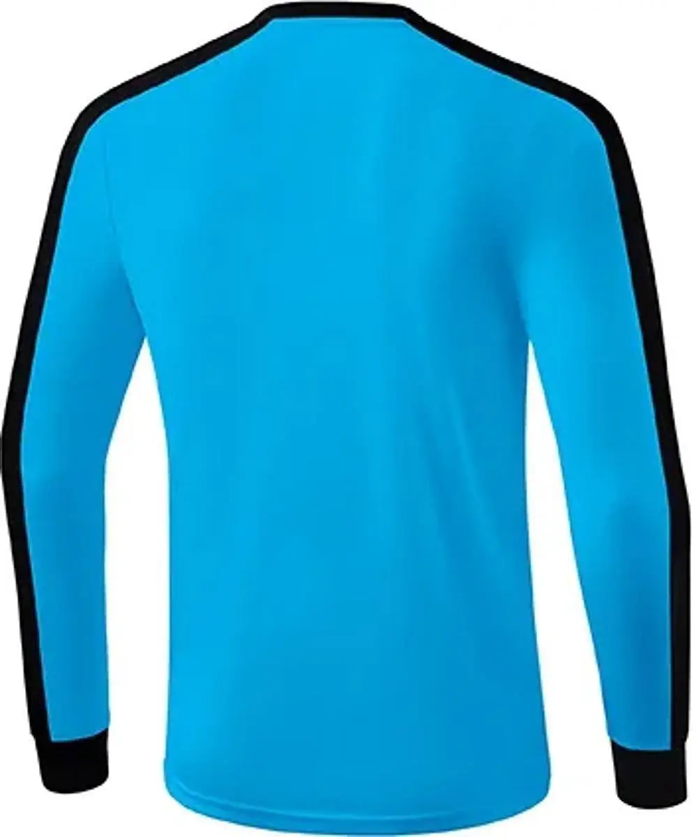 Erima Retro Star Voetbalshirt Lange Mouw Kinderen 152 - Zwart/Curaçao