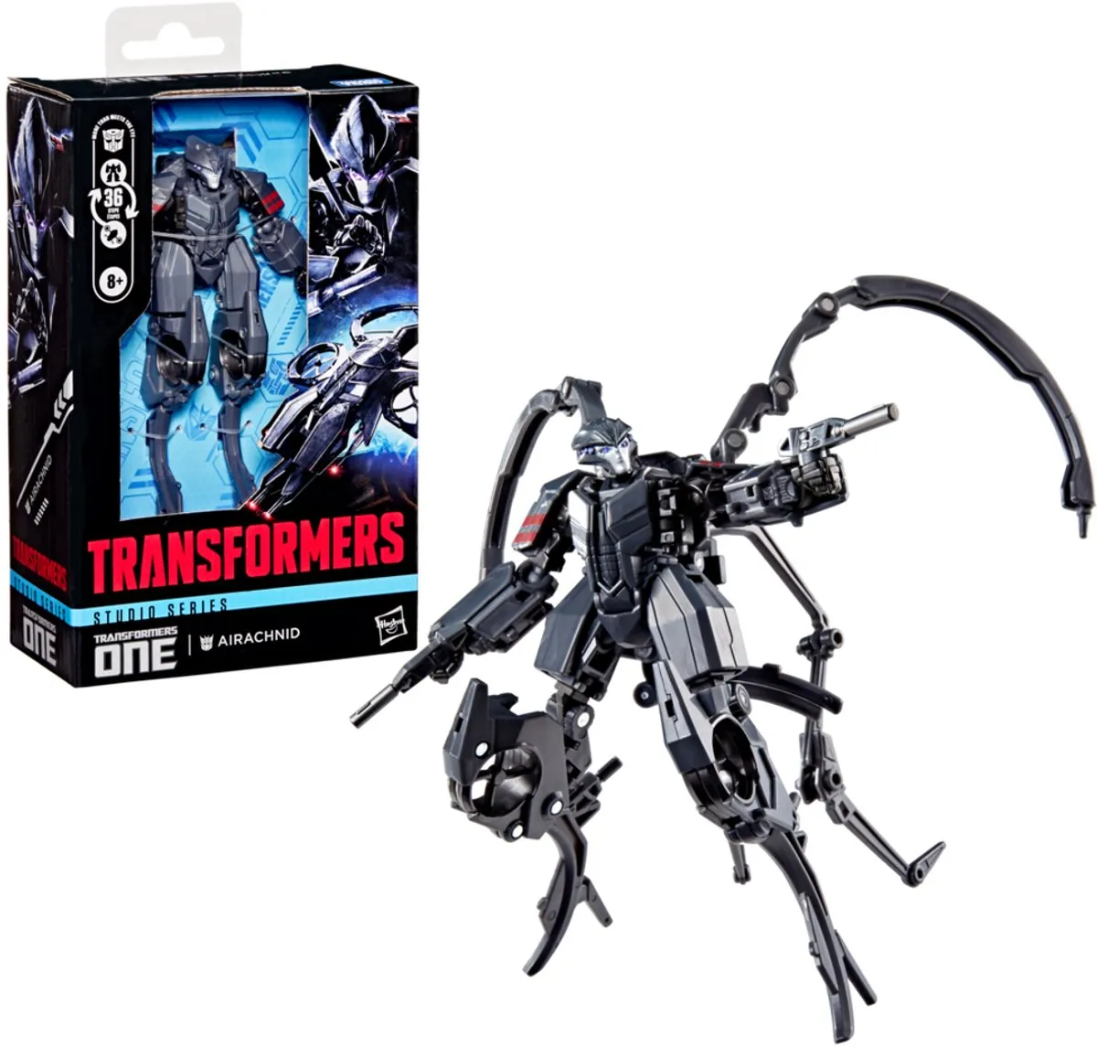 Hasbro Transformers Studio Series Airachnid Action Figuur 11cm - Multi
