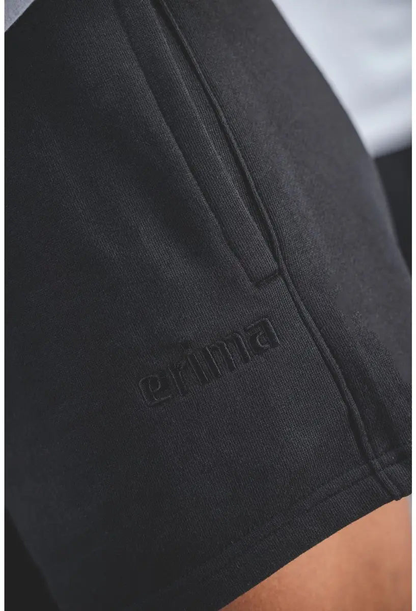 Erima Ts Sweatshort Dames - Maat 34 - Zwart