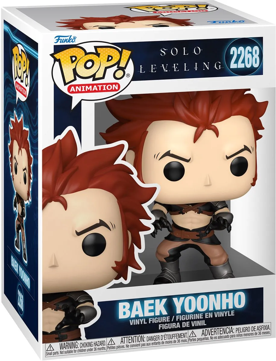Funko Pop! Animation Solo Leveling Baek Yoonho #2268
