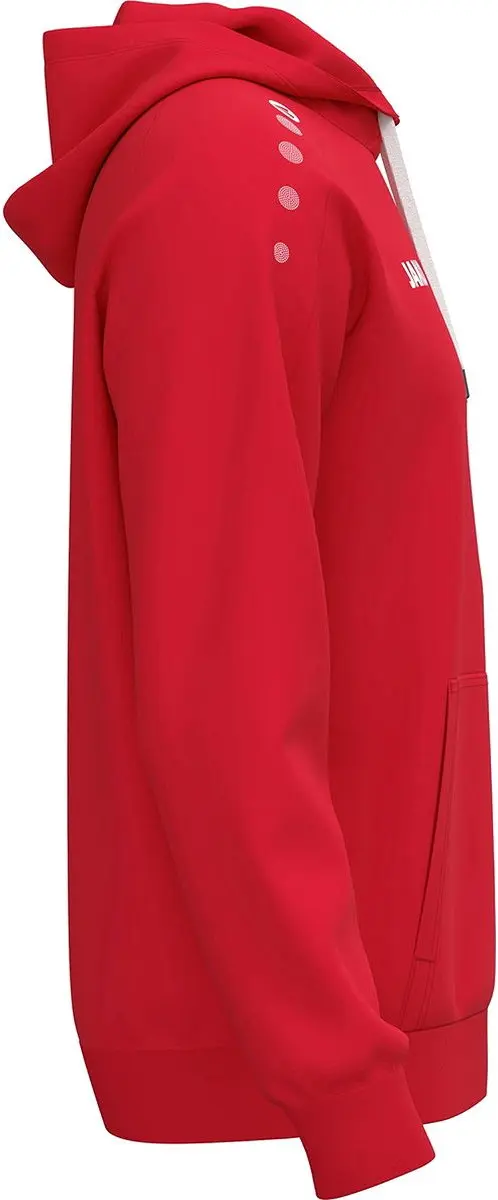 JAKO One Sweater Met Kap Kinderen - Rood - Maat 152