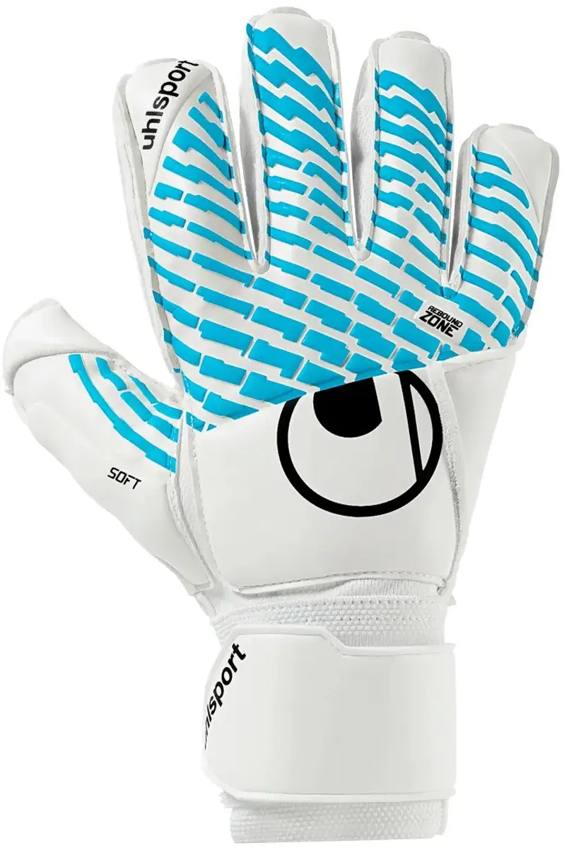 Uhlsport FM Cybertec Soft Flex Frame Keepershandschoenen 10 - Blauwwitzwart