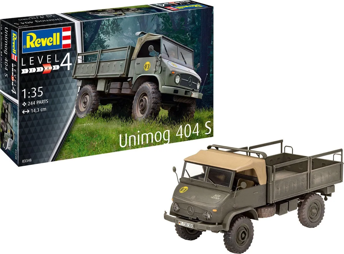 Revell 03348 Unimog 404 S Modelbouwpakket