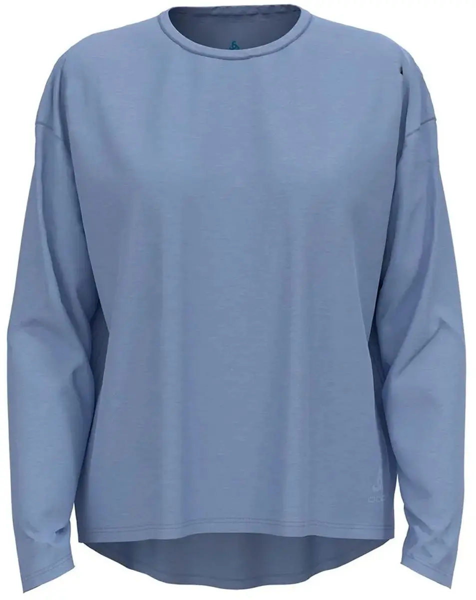 Odlo Crew Active 365 Natural T-shirt Met Lange Mouwen Blauw S Vrouw