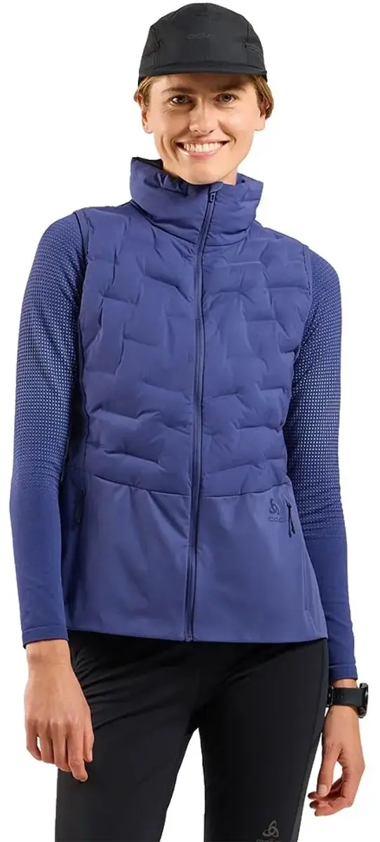 Odlo Zeroweight Insulator Vest Blauw M Vrouw