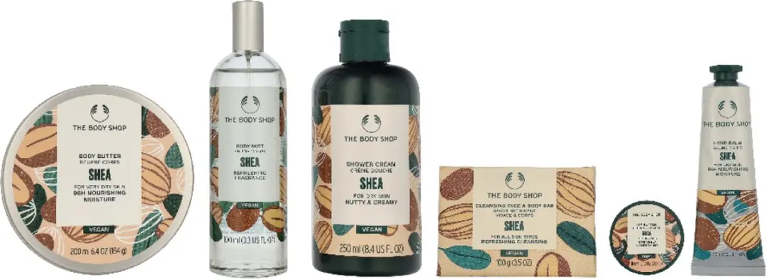 The Body Shop Shea Giftset - 6 Stuks