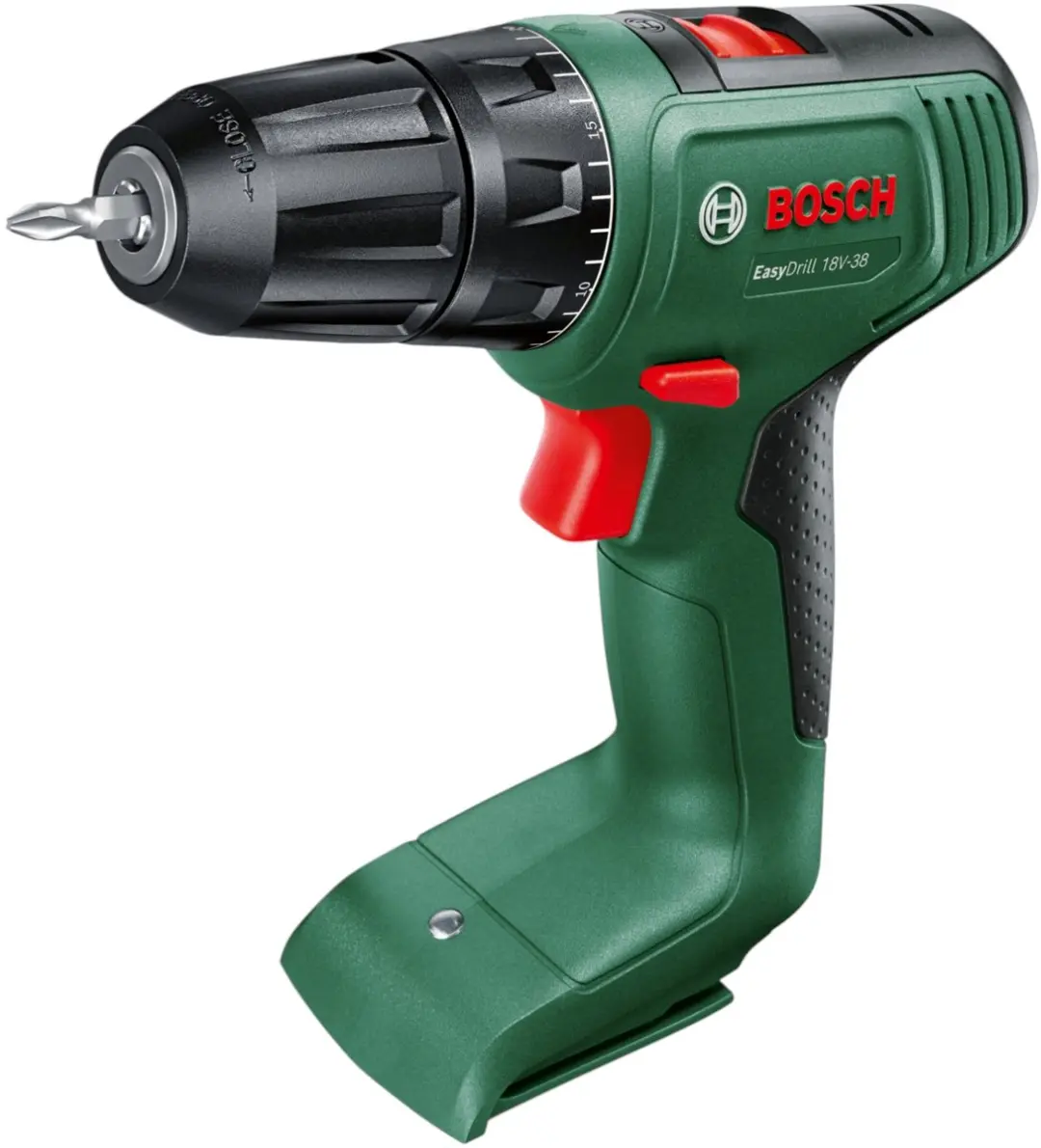 Bosch EasyDrill 18V-38 Accuboormachine - 20 Koppelstanden - 2 Snelheden - 4x Accu 2,5Ah