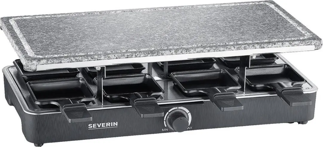 Severin 2378 Gourmetstel 8 pannen Zwart
